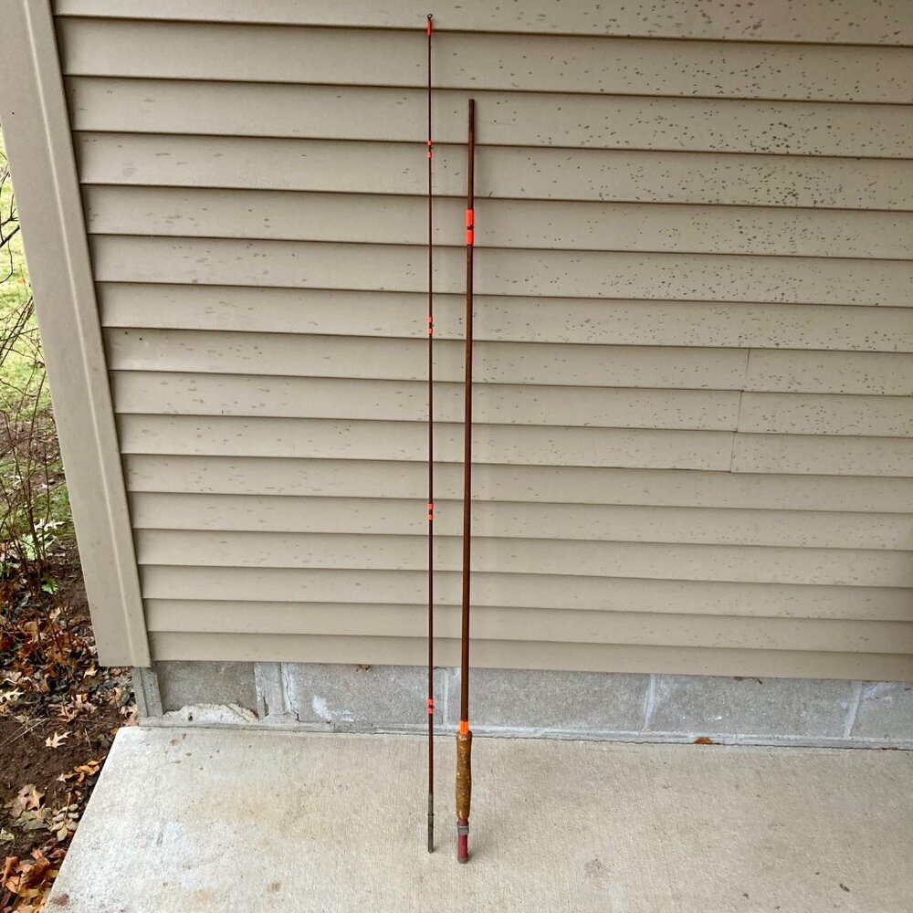 Vintage 8' 6" Sport King M/146 Fiberglass Fly Fishing Rod 2-piece